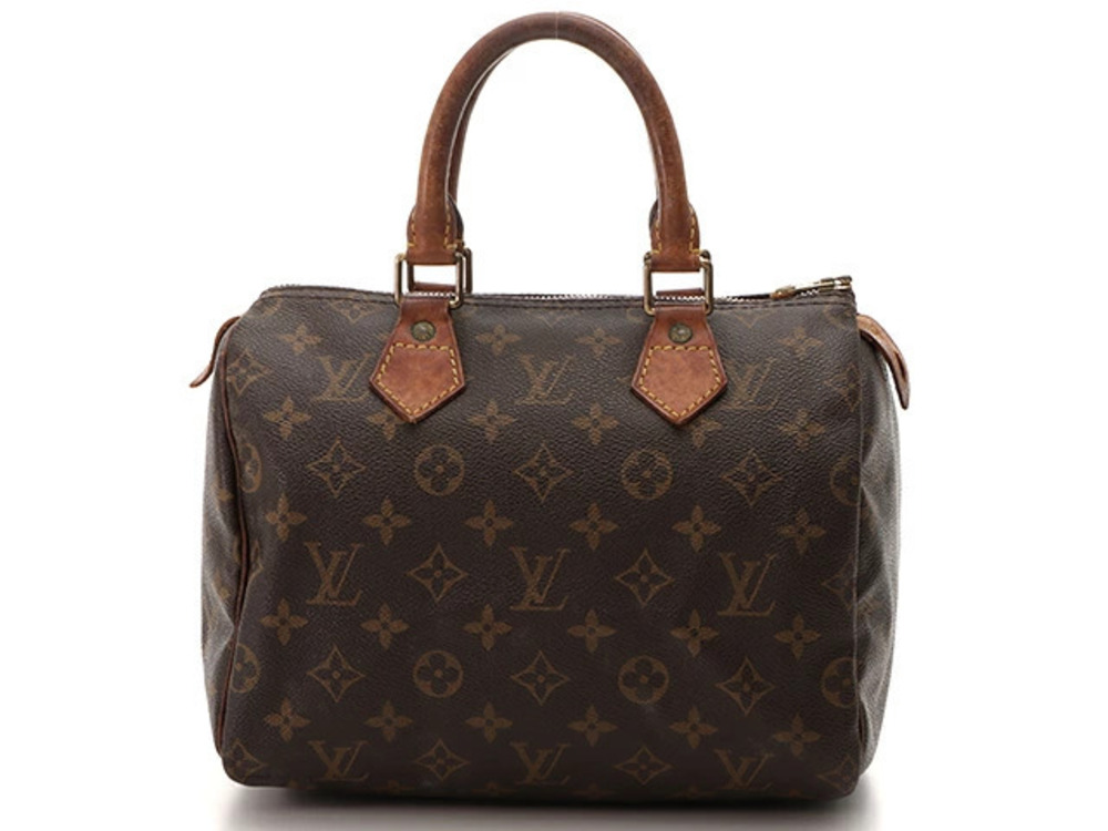 Louis Vuitton Speedy Monogram Leather Brown